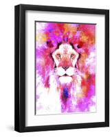 Lion Mix 2-XLI-Fernando Palma-Framed Premium Giclee Print