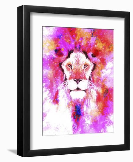 Lion Mix 2-XLI-Fernando Palma-Framed Premium Giclee Print