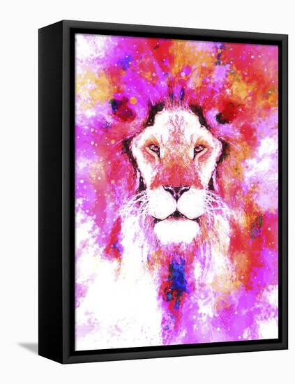 Lion Mix 2-XLI-Fernando Palma-Framed Stretched Canvas