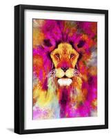 Lion Mix 3-XLII-Fernando Palma-Framed Giclee Print