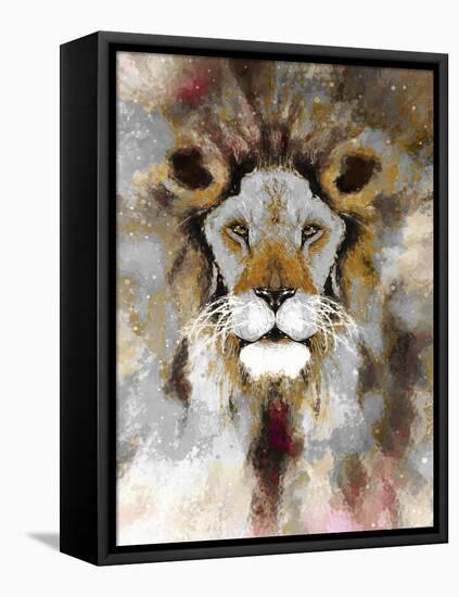 Lion Mix 4-XLIII-Fernando Palma-Framed Stretched Canvas