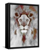 Lion Mix 5-XLIV-Fernando Palma-Framed Stretched Canvas