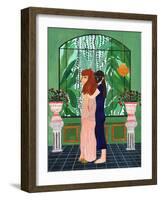 Lion Mom-Jota de jai-Framed Giclee Print