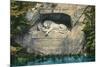 Lion Monument, Lucerne, Switzerland-null-Mounted Art Print