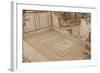 Lion Mosaic, Murals and Frescoes in a Terrace House, Curetes Street-Eleanor Scriven-Framed Photographic Print