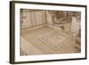 Lion Mosaic, Murals and Frescoes in a Terrace House, Curetes Street-Eleanor Scriven-Framed Photographic Print