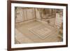 Lion Mosaic, Murals and Frescoes in a Terrace House, Curetes Street-Eleanor Scriven-Framed Photographic Print