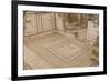 Lion Mosaic, Murals and Frescoes in a Terrace House, Curetes Street-Eleanor Scriven-Framed Photographic Print