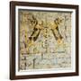 Lion Mural from Shalmanasser Palace-null-Framed Giclee Print