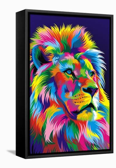 Lion New-Bob Weer-Framed Stretched Canvas