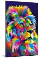 Lion New-Bob Weer-Mounted Giclee Print