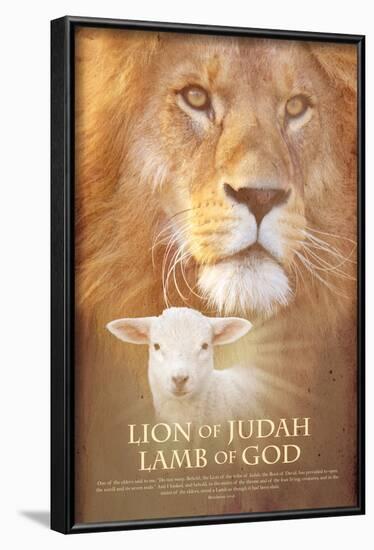 Lion of Judah-null-Framed Art Print