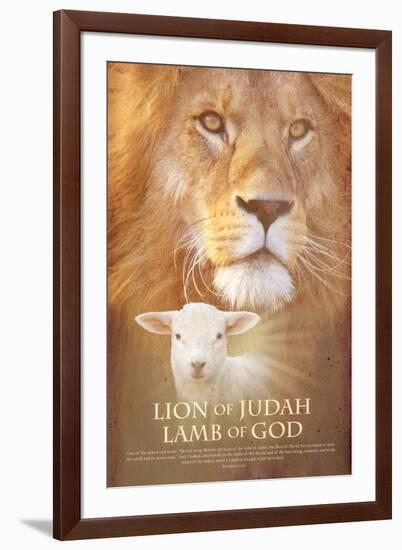 Lion of Judah-null-Framed Art Print