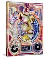 Lion of Space and City and Sound-Josh Byer-Stretched Canvas