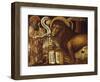 Lion of St Mark's, Symbol of Venice-Domenico Veneziano-Framed Giclee Print