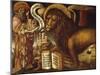 Lion of St Mark's, Symbol of Venice-Domenico Veneziano-Mounted Giclee Print