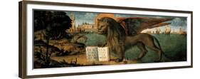Lion of St. Mark-Vittore Carpaccio-Framed Premium Giclee Print