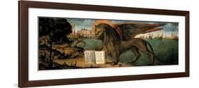 Lion of St. Mark-Vittore Carpaccio-Framed Art Print