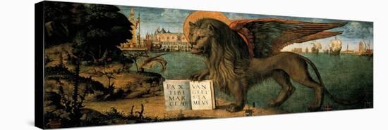 Lion of St. Mark-Vittore Carpaccio-Stretched Canvas