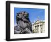 Lion of the Columbus column in Barcelona-enricocacciafotografie-Framed Photographic Print