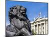 Lion of the Columbus column in Barcelona-enricocacciafotografie-Mounted Photographic Print