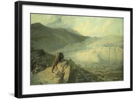 Lion on the Watch-Jean Leon Gerome-Framed Giclee Print