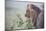 Lion (Panthera Leo) in Heavy Rain, Okavango Delta, Botswana-Wim van den Heever-Mounted Photographic Print