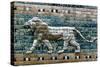Lion Passant from Wall of the Sacred Way to the Ishtar Gate, Babylon (Ira), C575 BC-null-Stretched Canvas