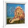 Lion Pride-Jenny McGee-Framed Art Print