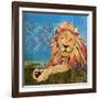 Lion Pride-Jenny McGee-Framed Art Print