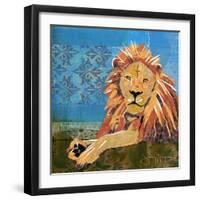 Lion Pride-Jenny McGee-Framed Art Print