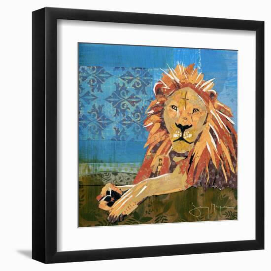 Lion Pride-Jenny McGee-Framed Art Print