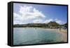 Lion Rock Beach, St. Kitts, St. Kitts and Nevis-Robert Harding-Framed Stretched Canvas