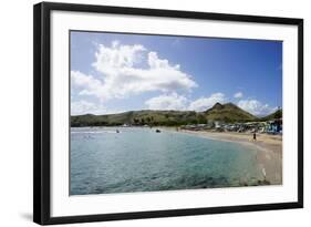 Lion Rock Beach, St. Kitts, St. Kitts and Nevis-Robert Harding-Framed Photographic Print