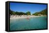 Lion Rock Beach, St. Kitts, St. Kitts and Nevis-Robert Harding-Framed Stretched Canvas