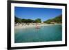 Lion Rock Beach, St. Kitts, St. Kitts and Nevis-Robert Harding-Framed Photographic Print