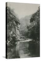 Lion's Face Rock, Dovedale-null-Stretched Canvas