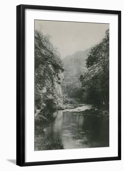 Lion's Face Rock, Dovedale-null-Framed Photographic Print