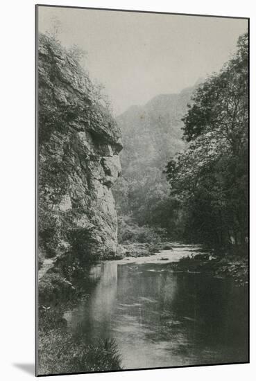 Lion's Face Rock, Dovedale-null-Mounted Photographic Print