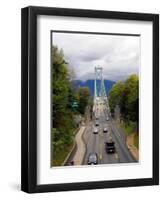 Lion's Gate Bridge-Ruth Palmer-Framed Art Print