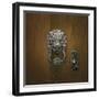 Lion's Head Rapper-Assaf Frank-Framed Giclee Print