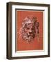 Lion's Head-Jost Amman-Framed Giclee Print