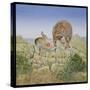 Lion's Hotel-Ditz-Stretched Canvas