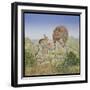 Lion's Hotel-Ditz-Framed Giclee Print