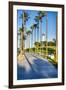 Lion's Lighthouse in Long Beach, California-George Oze-Framed Photographic Print