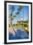 Lion's Lighthouse in Long Beach, California-George Oze-Framed Photographic Print