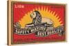 Lion Safety Matches Best Quality-null-Stretched Canvas