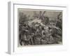 Lion Shooting in the Gheer, Kattiawar, Western India-null-Framed Giclee Print