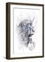 Lion Soul-JoJoesArt-Framed Giclee Print