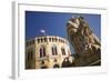 Lion Statue and Stortinget in Oslo-Jon Hicks-Framed Photographic Print